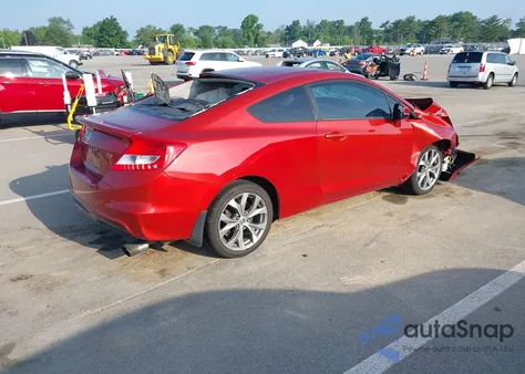 2012 Honda Civic Si из США, поврежденный, VIN 2HGFG4A52CH705147